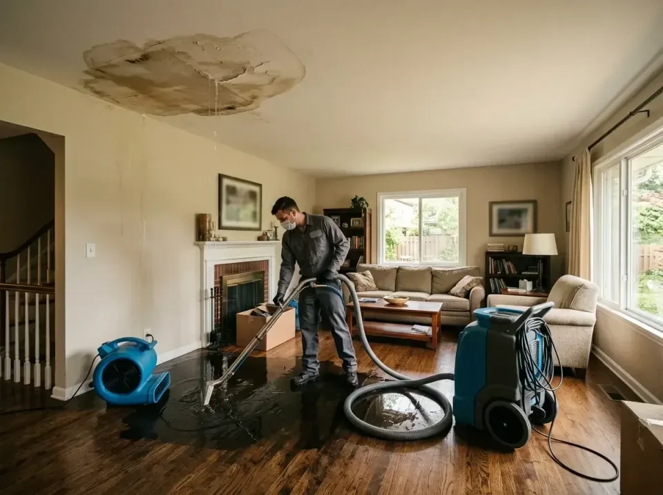 attic-pipe-burst-ceiling-drip-008 — frequently asked questions, Water Damage Restoration & Carpet Care in Oak Lawn, IL